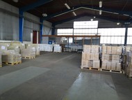 SKLADY,HALY,VÝROBNÍ OBJEKTY, vytápěná hala 1620m2