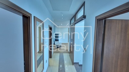 Pronájem luxusního bytu 4+kk (98 m2), terasa (16 m2), sklep 17 m2, chodba (12 m2), sdílená zahrada - Fotka 39