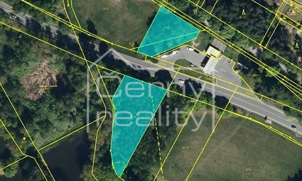 Prodej pozemků v obci Lázně Bohdaneč u čerpací stanice, o celkové ploše 3376 m2 - Fotka 17