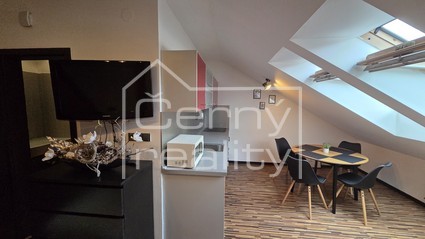 Pronájem luxusního zařízeného bytu 1+kk (45m2) v Jičíně, parkování přímo u objektu za el.branou - Fotka 24